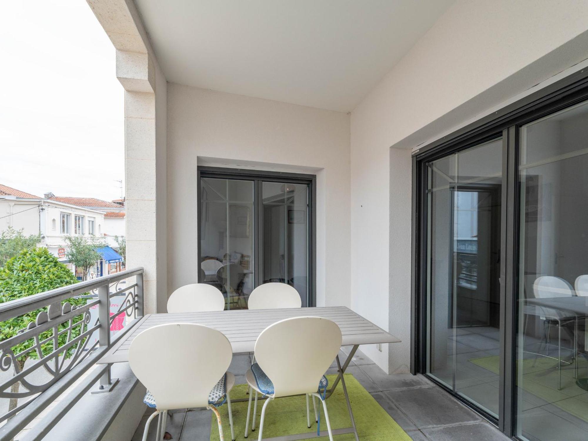T3 En Centre-Ville D'Arcachon, Proche Plage, Balcons, Parking, Ascenseur Et Wi-Fi - Fr-1-319-440 Exterior foto
